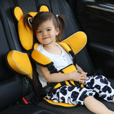 Tragbarer Kinderautositz mit Cartoon-Motiv